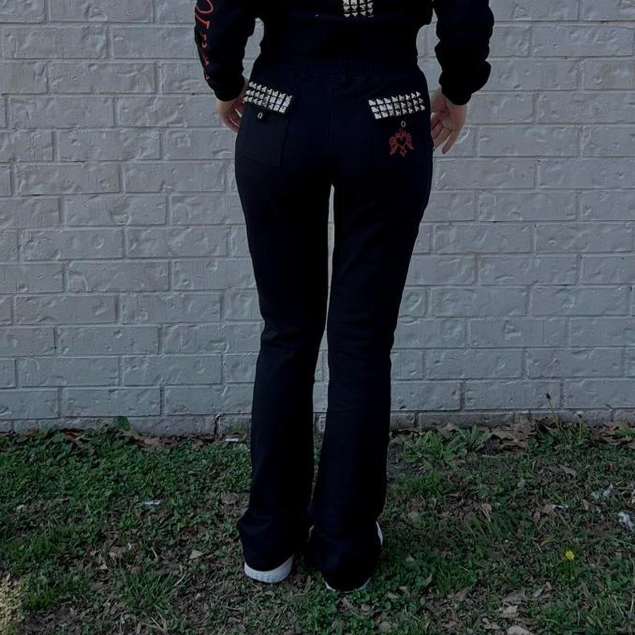 Studded Flared Pants