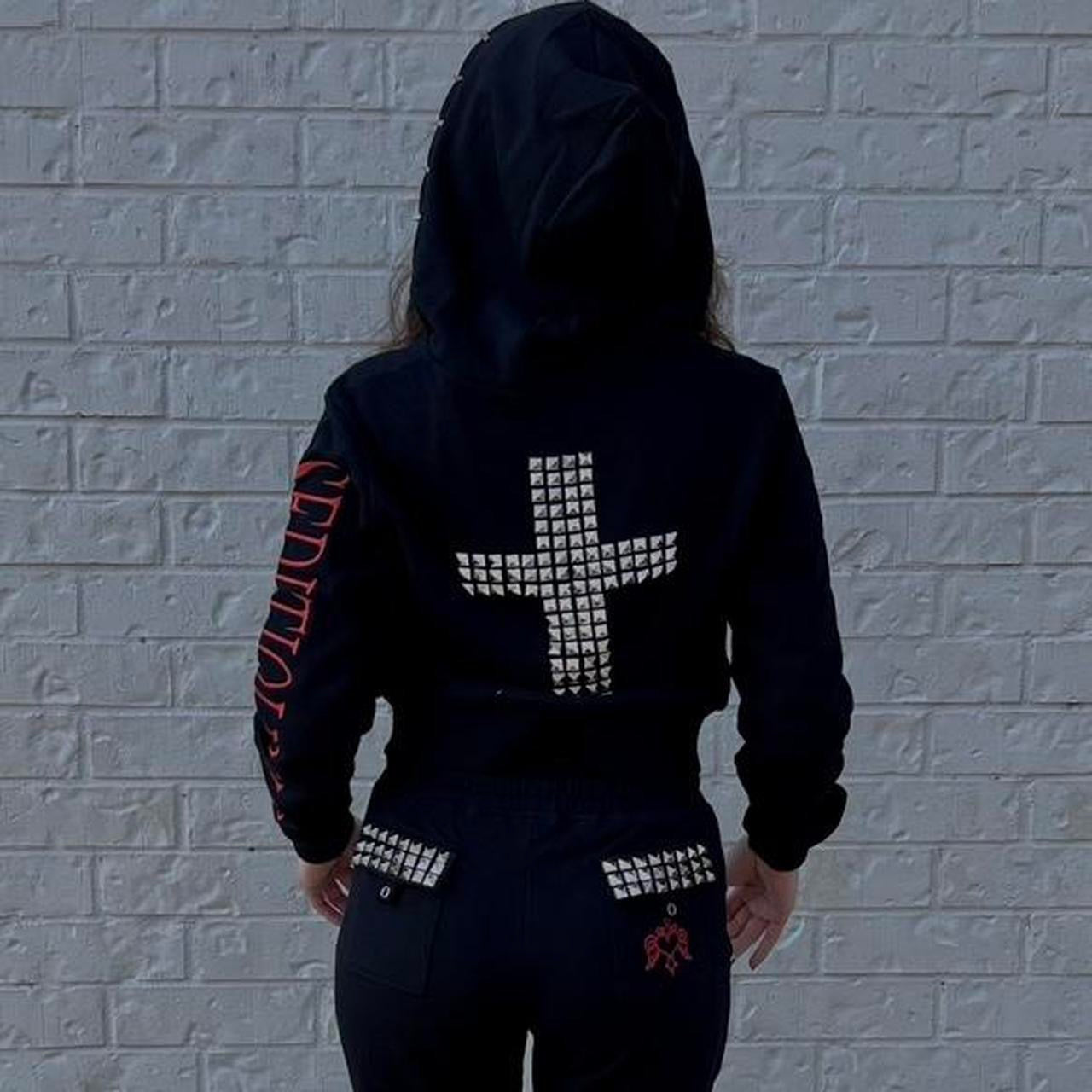 Studded Cropped Zip Up – Seditious Angels