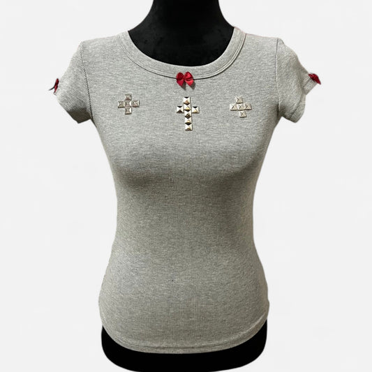 Studs and Bows Tee