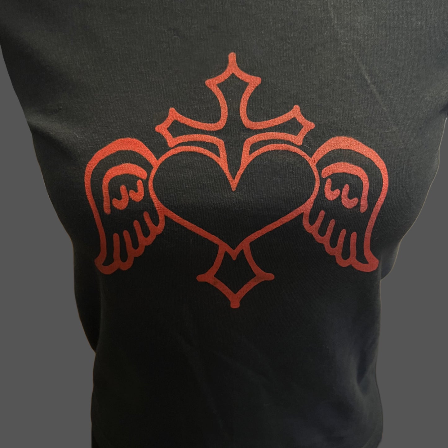 "I Will Not Let Evil Corrupt Me" black tee (adding XL soon)